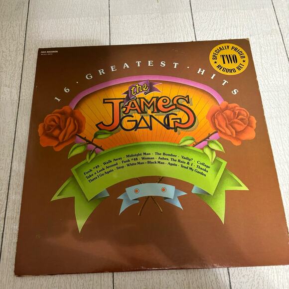 The James Gang 16 Greatest Hits Two Record Set - Picture 8 of 9